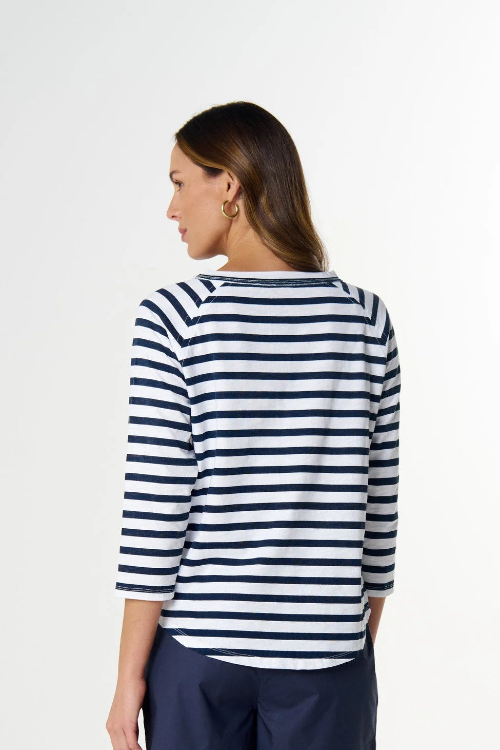 Stripe Raglan Tee