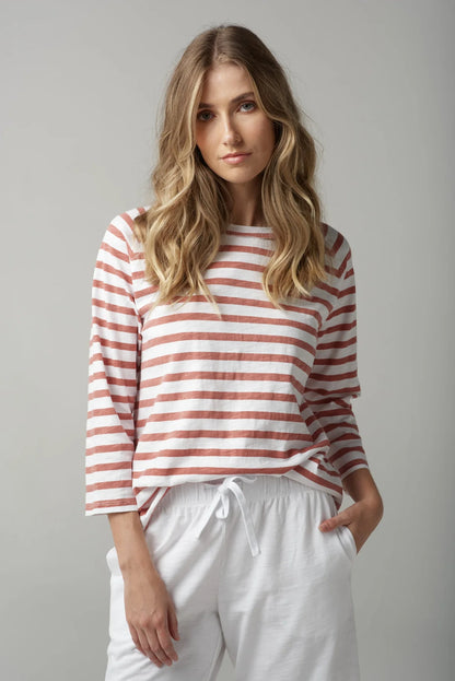 Stripe Raglan Tee