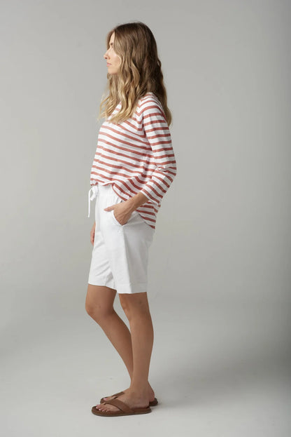Stripe Raglan Tee