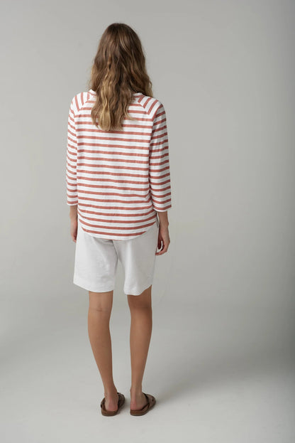 Stripe Raglan Tee