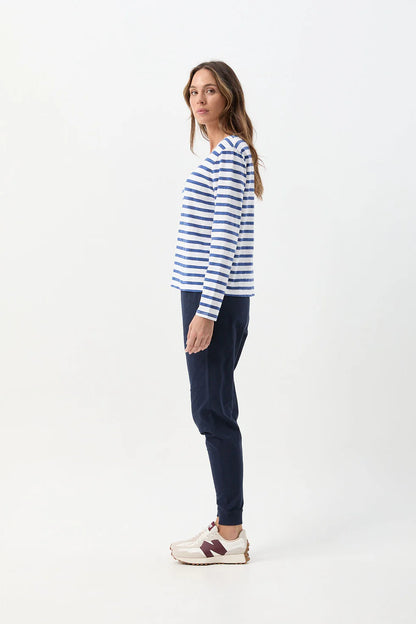 Raglan Stripe Tee