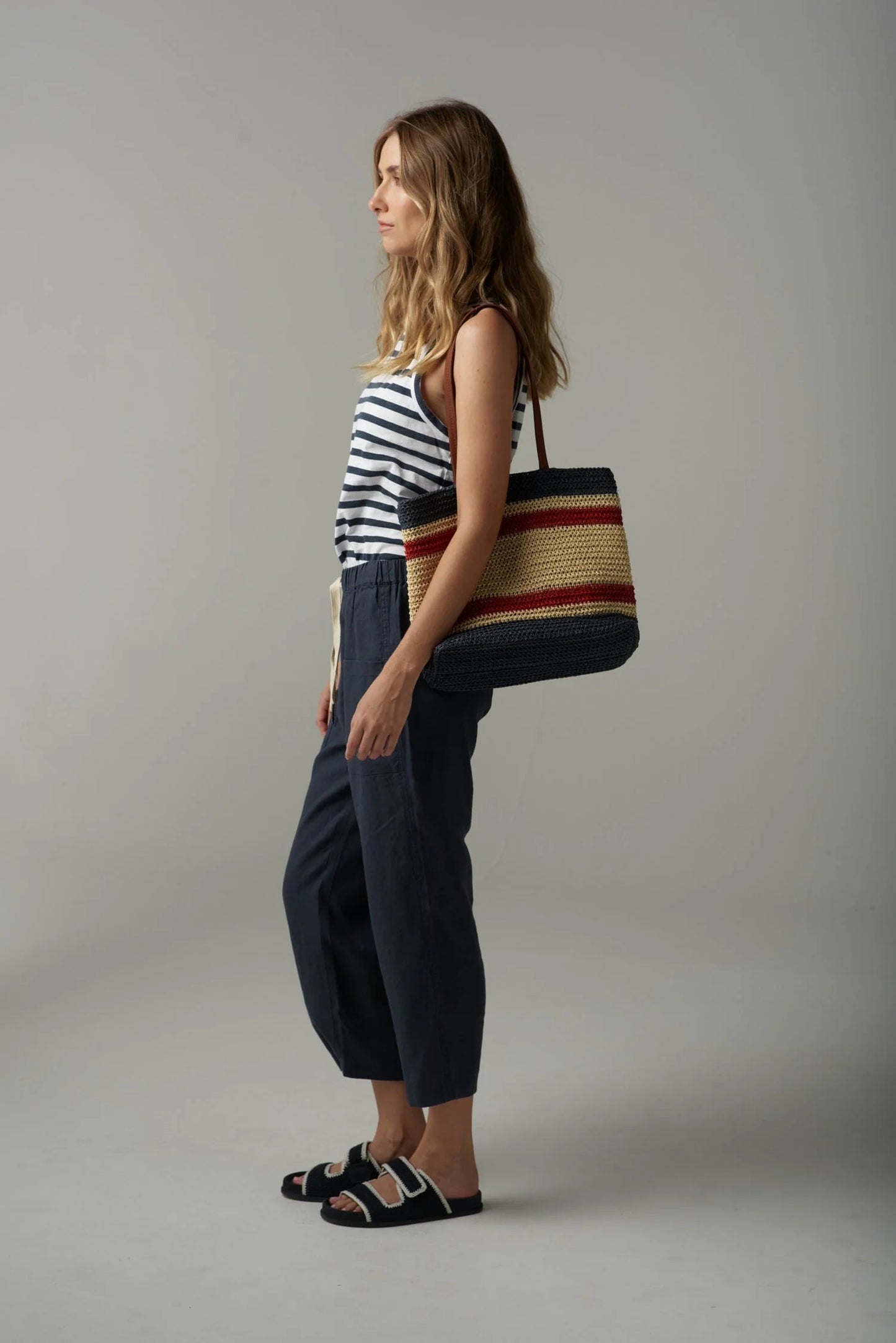 Linen Cropped Pant