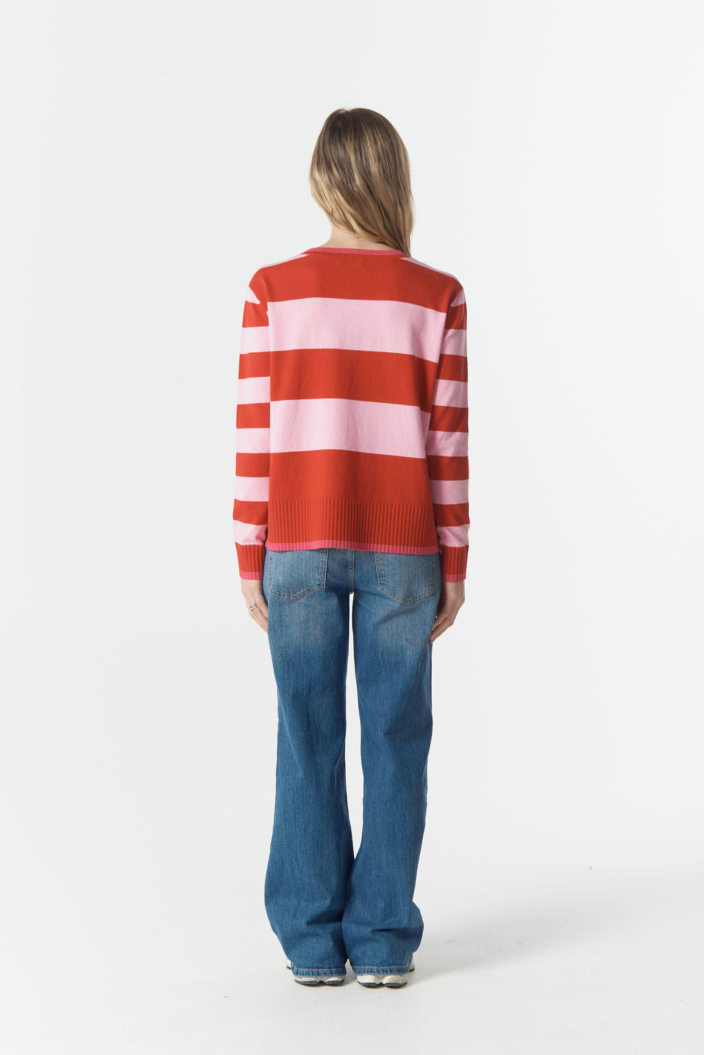 Stripe Preppy Knit
