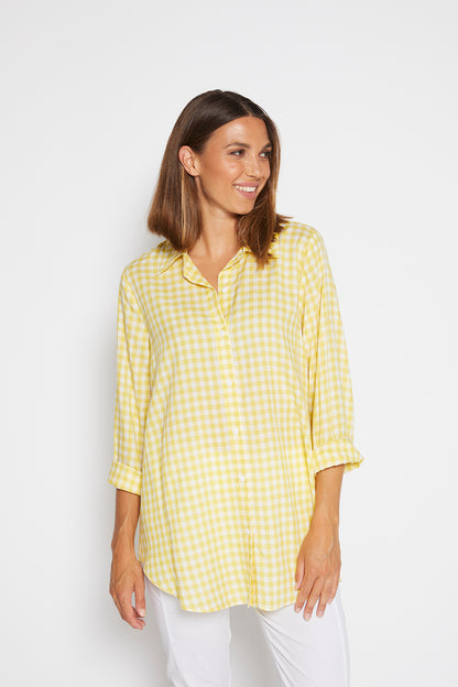 Long Slv Classic Gingham Shirt