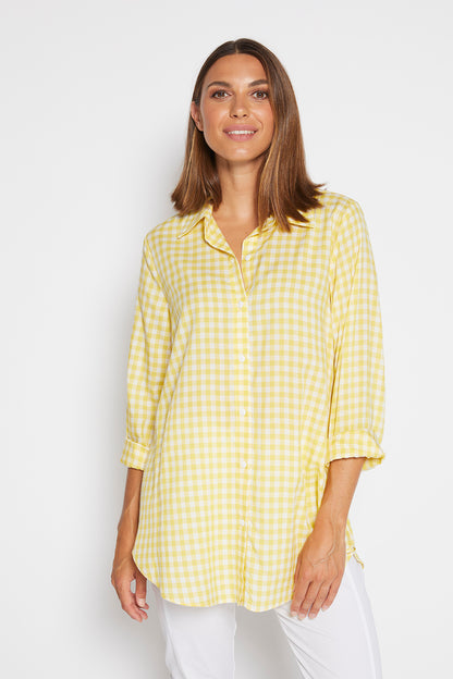 Long Slv Classic Gingham Shirt