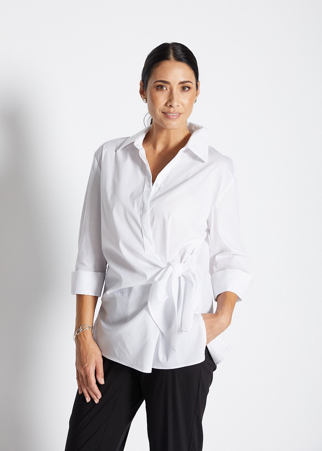 Sash Tie Shirt