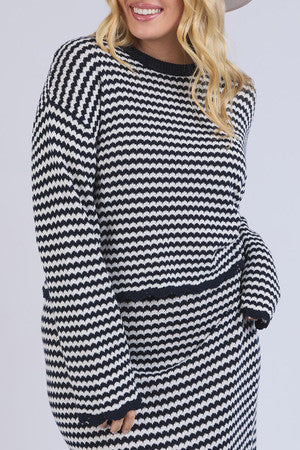 Rosie Stripe Knit