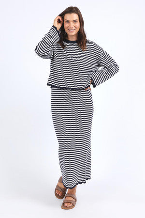 Rosie Stripe Skirt