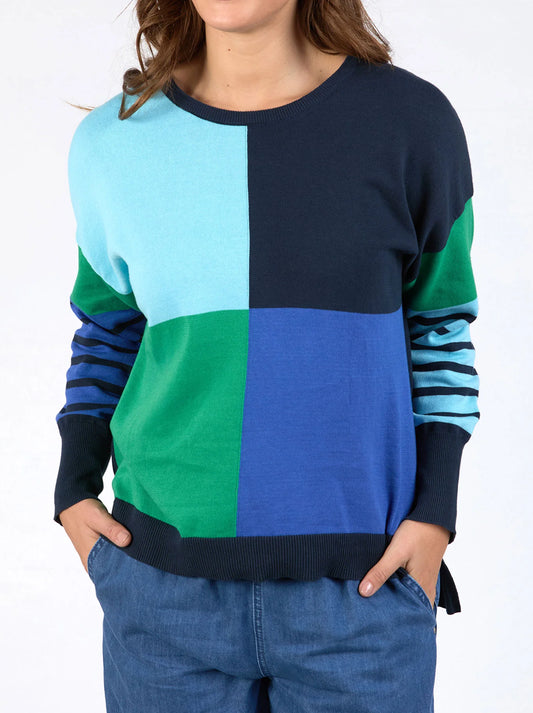 Fern Mixed Knit