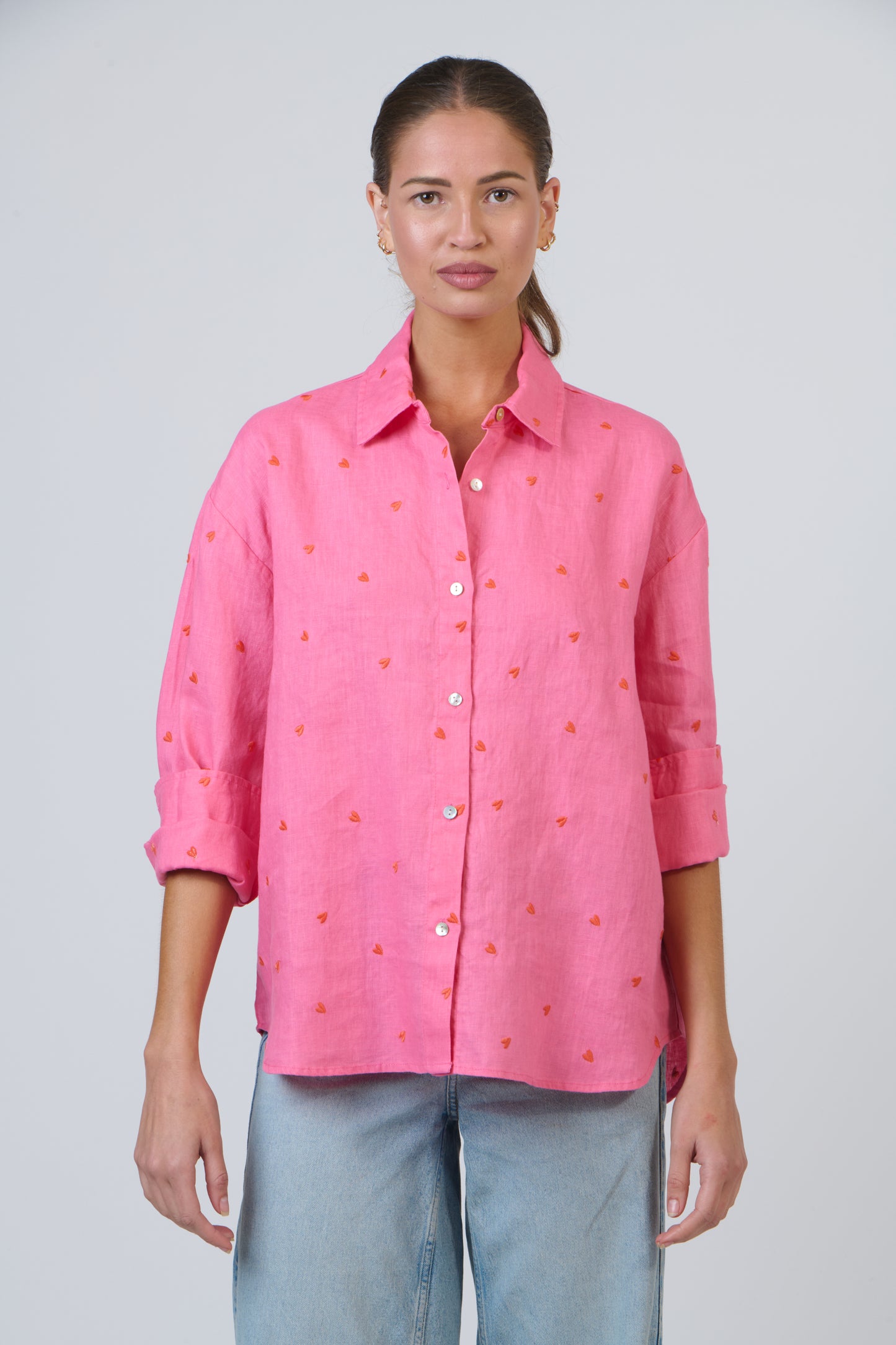Amour Love Long Slv Shirt
