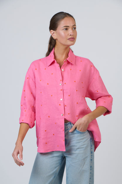 Amour Love Long Slv Shirt