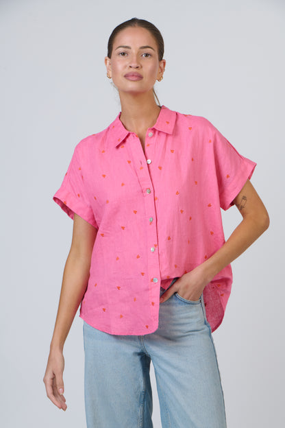Amour Short Slv Shirt