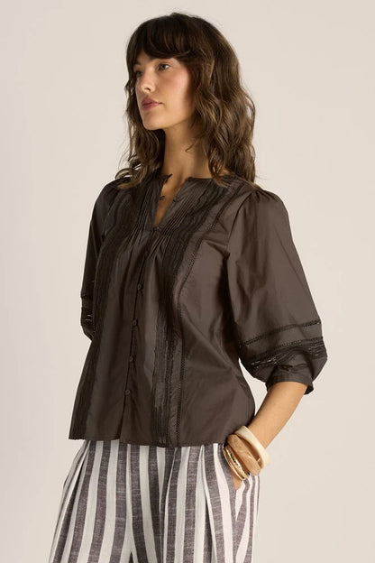 Freya Lace Trim Blouse
