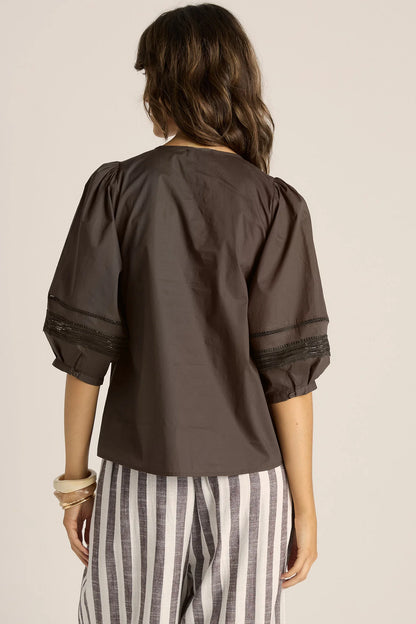 Freya Lace Trim Blouse