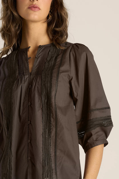 Freya Lace Trim Blouse