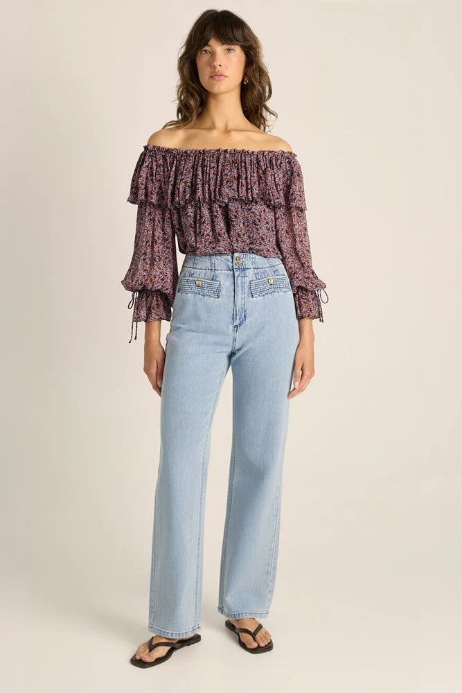 Lila Straight Leg Jean