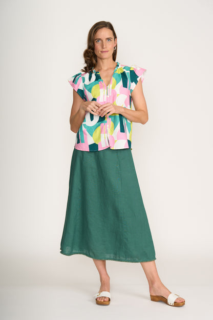 As A Button Top