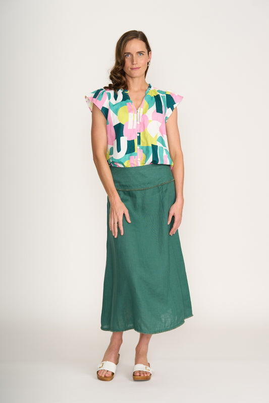 As A Button Top