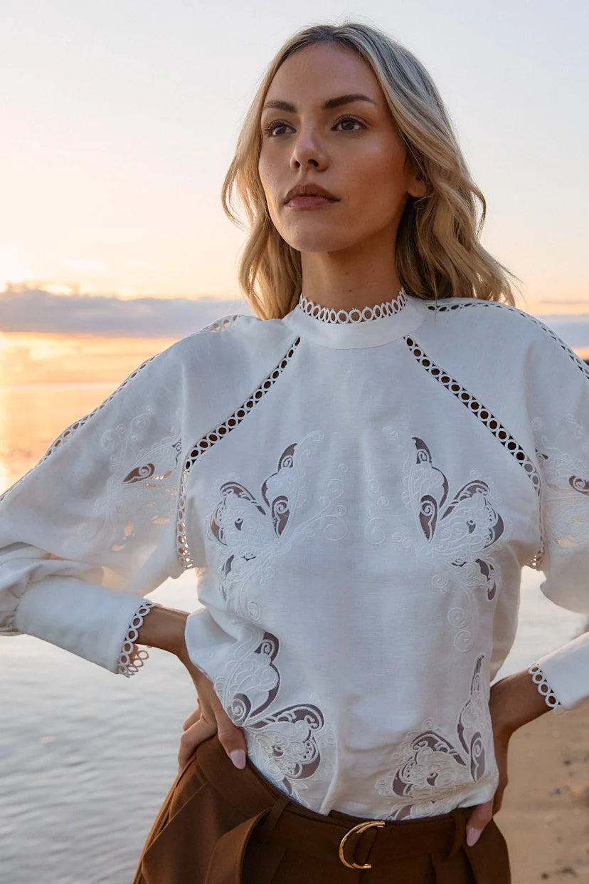Aven Embroidered Blouse