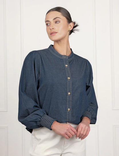 Fleur Denim Shirt