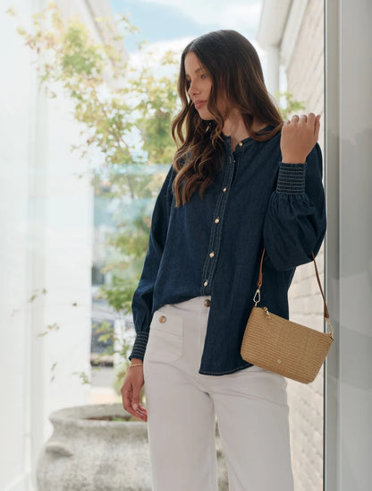 Fleur Denim Shirt
