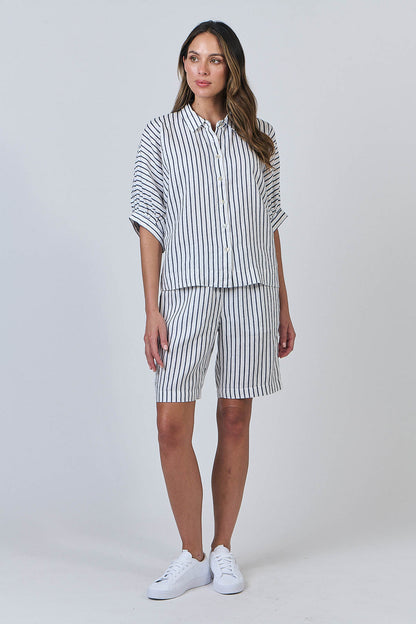 Linen Collared Shirt