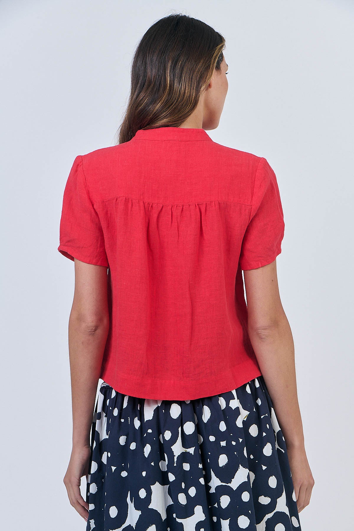 Gather Cuff Shirt