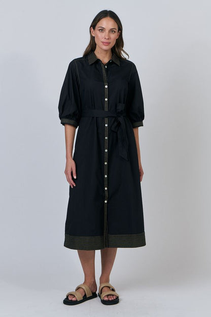 Top Stitch Dress
