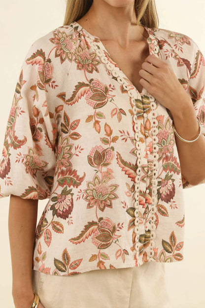 Bohemiam Rose Blouse