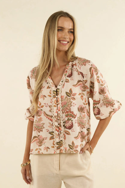 Bohemiam Rose Blouse
