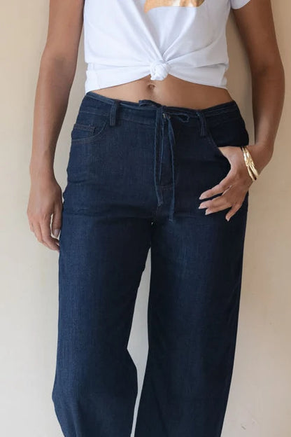 Ivy Denim Midi Dress