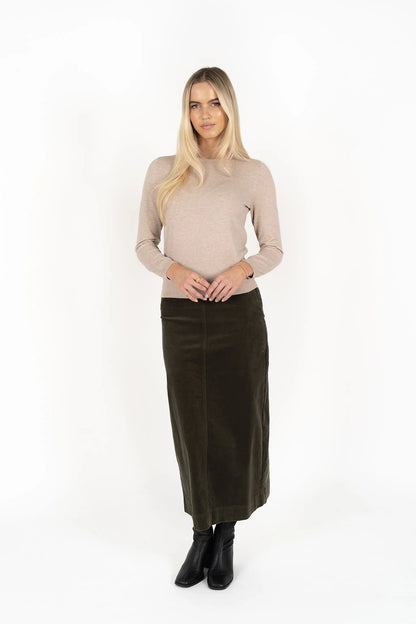 Billie Cord Skirt
