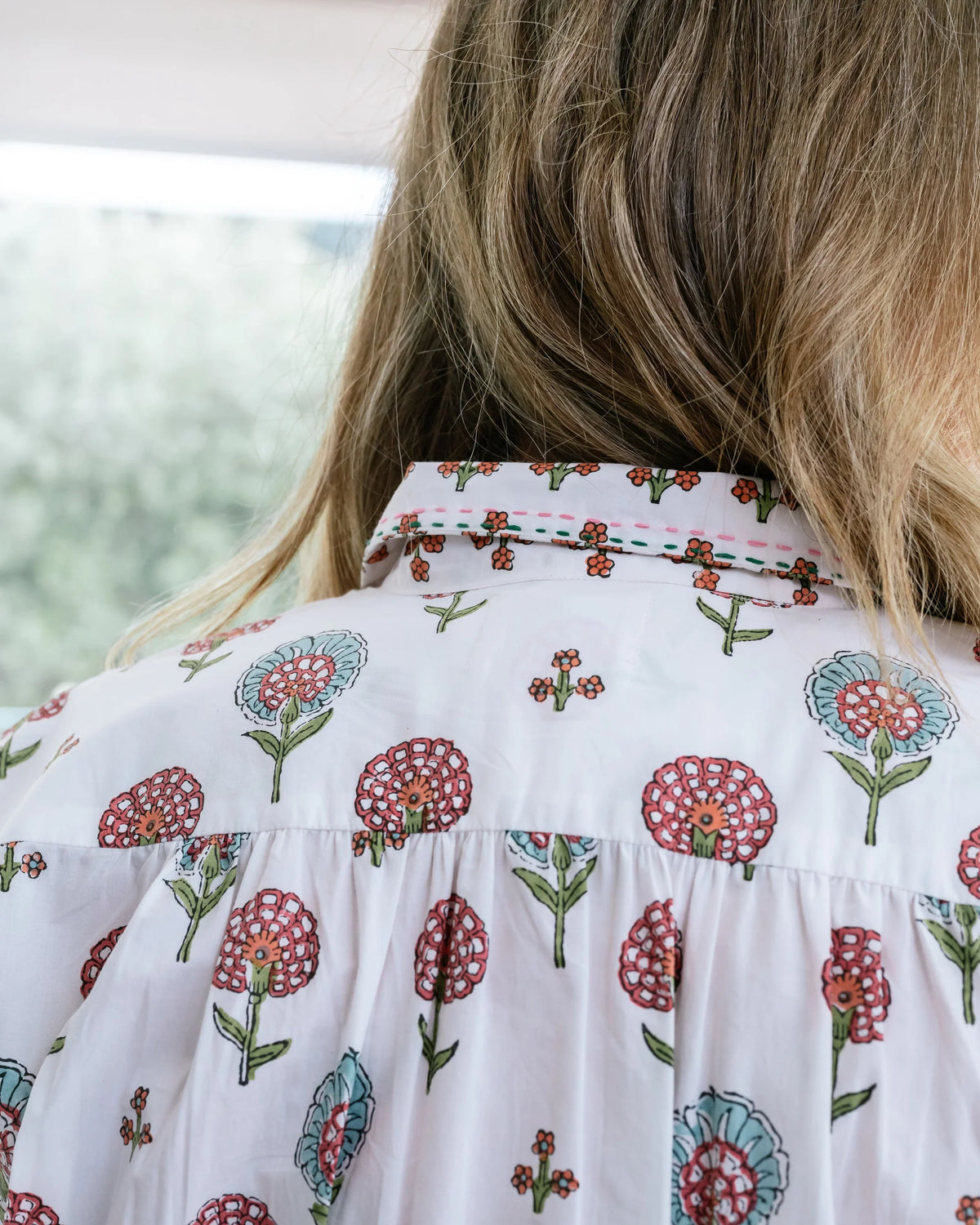 Happy Poppy Midi Shirtdress