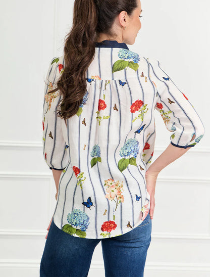 Jardinaire Linen Shirt