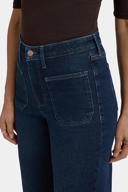 Teresa Ankle Patch Pocket Jeans