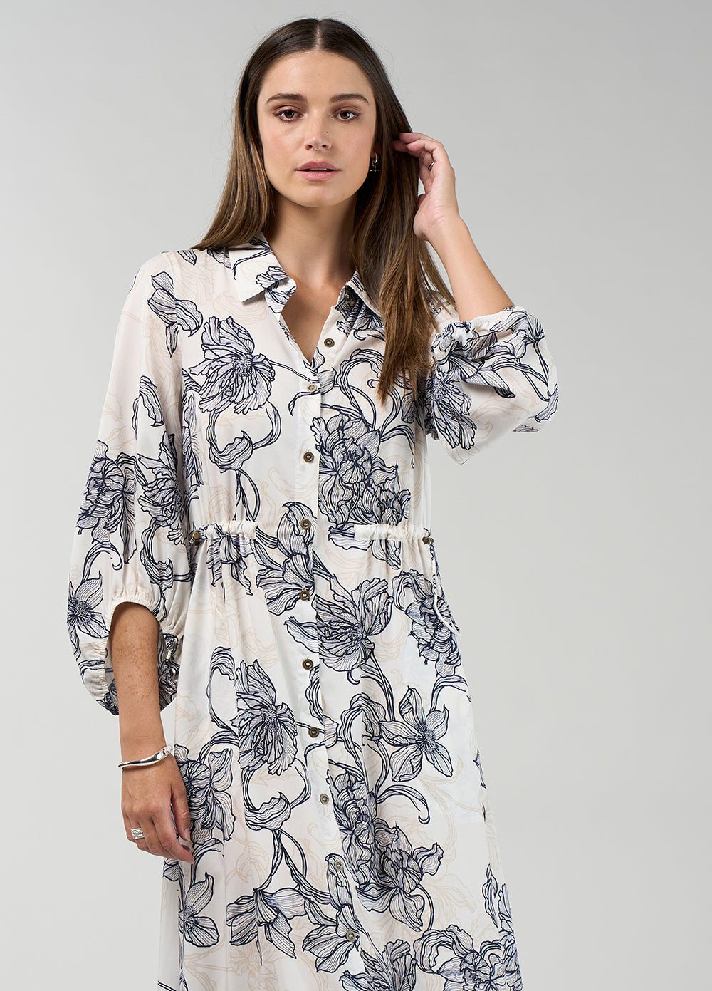 Blueprint Shirtdress