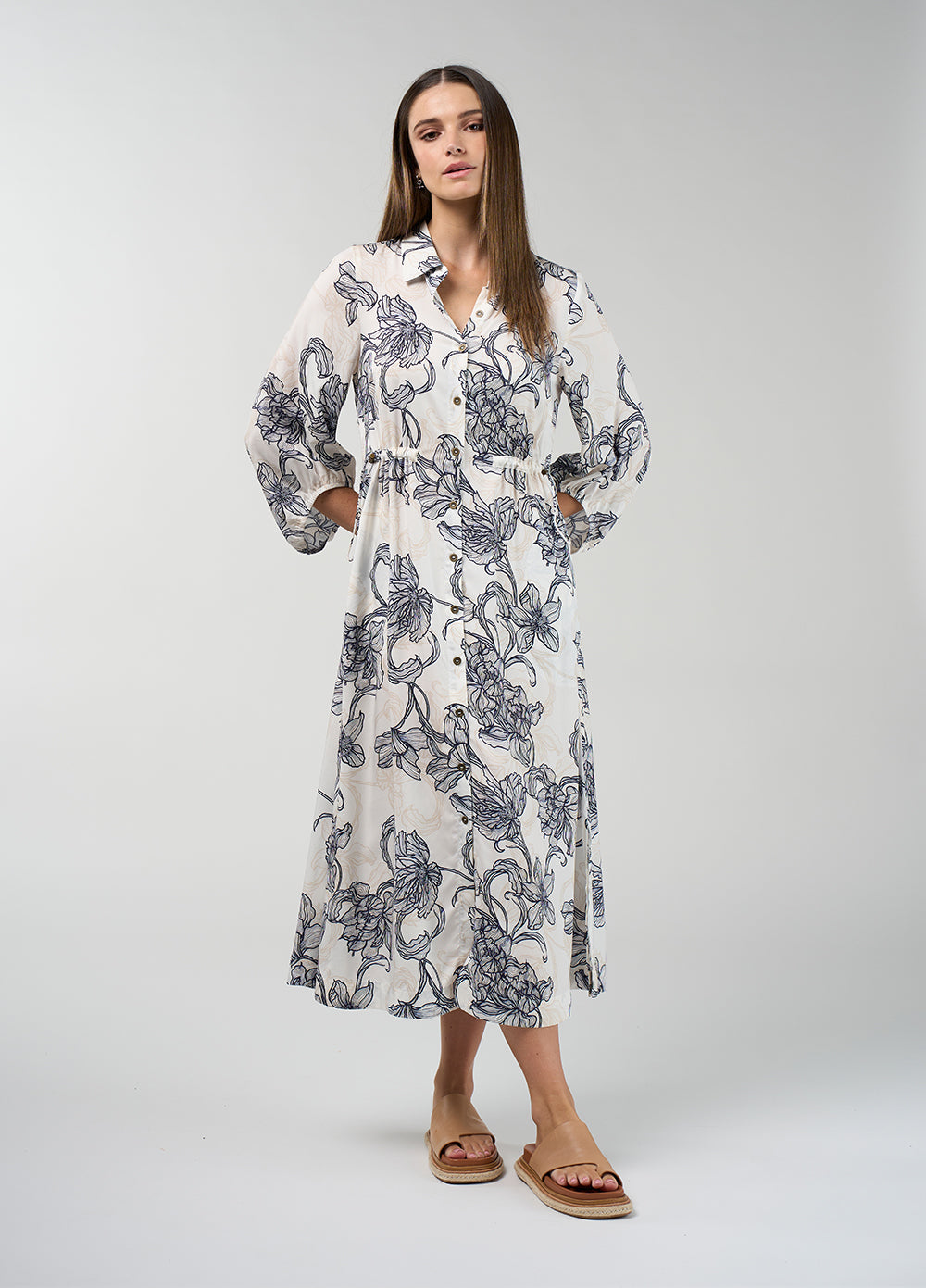 Blueprint Shirtdress