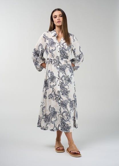 Blueprint Shirtdress