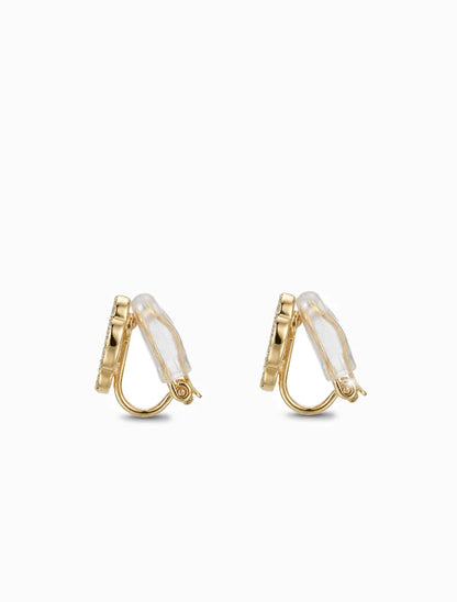 Clover Clip On Earrings