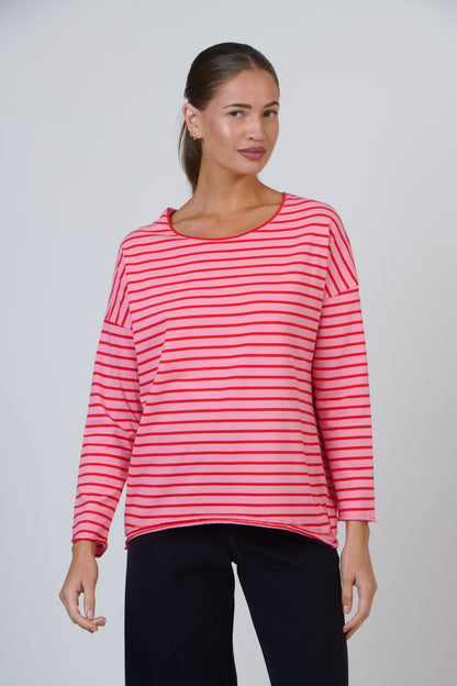 Stripe Long Sleeve Tee