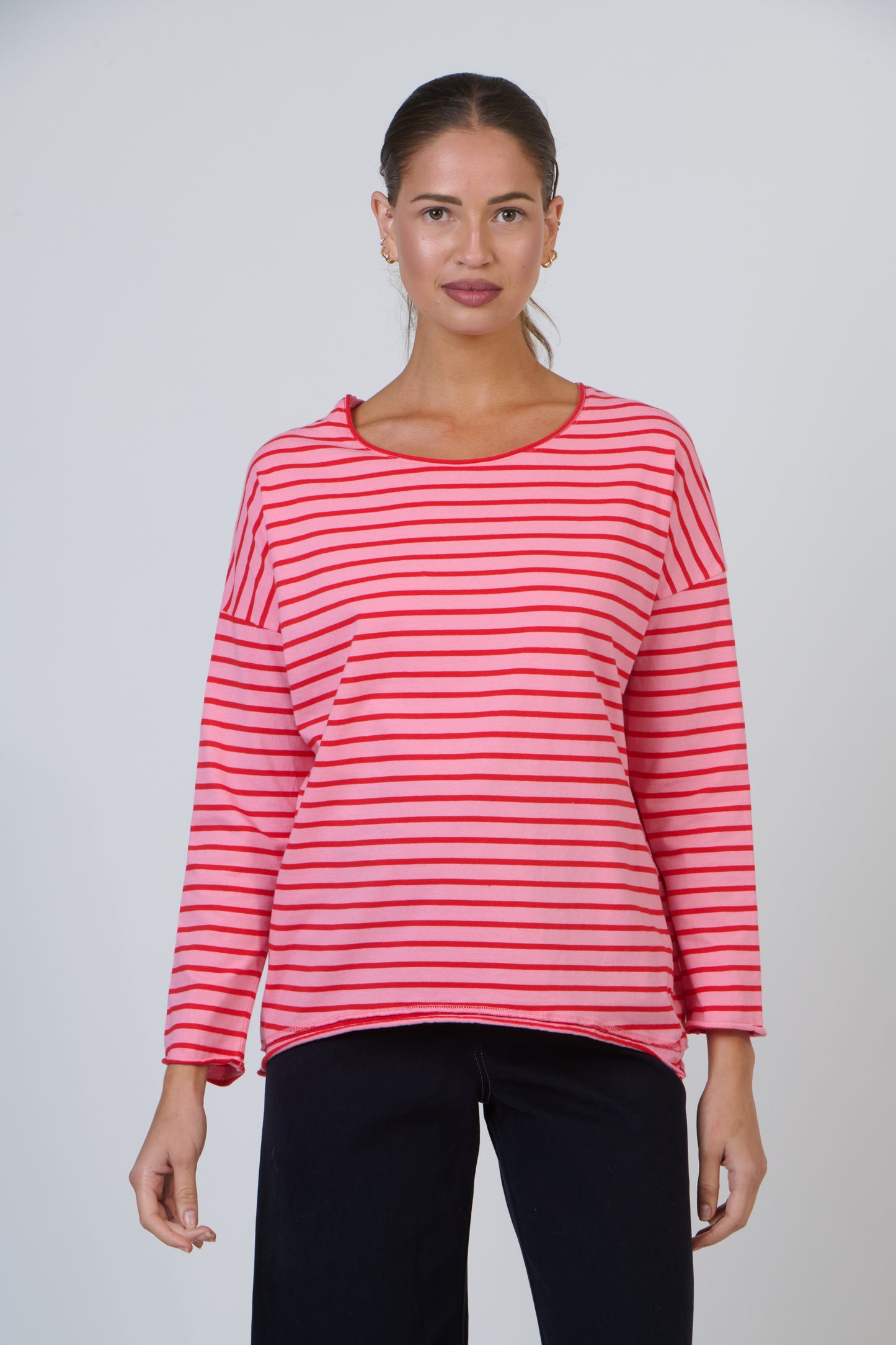 Stripe Long Sleeve Tee