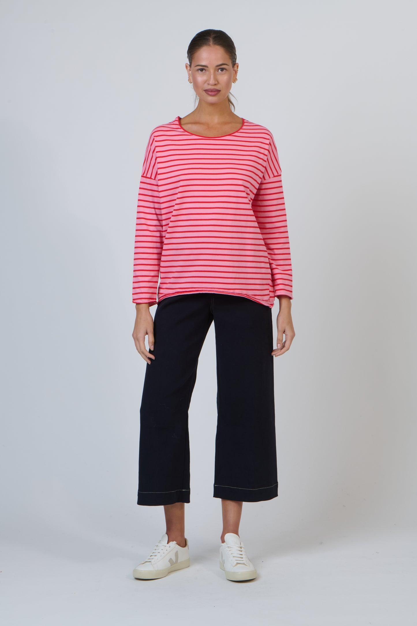 Stripe Long Sleeve Tee