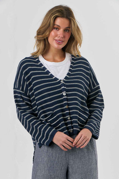 Stripe Cardigan