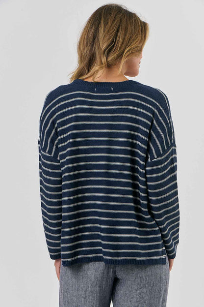 Stripe Cardigan