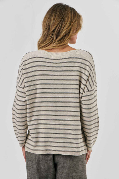 Stripe Cardigan