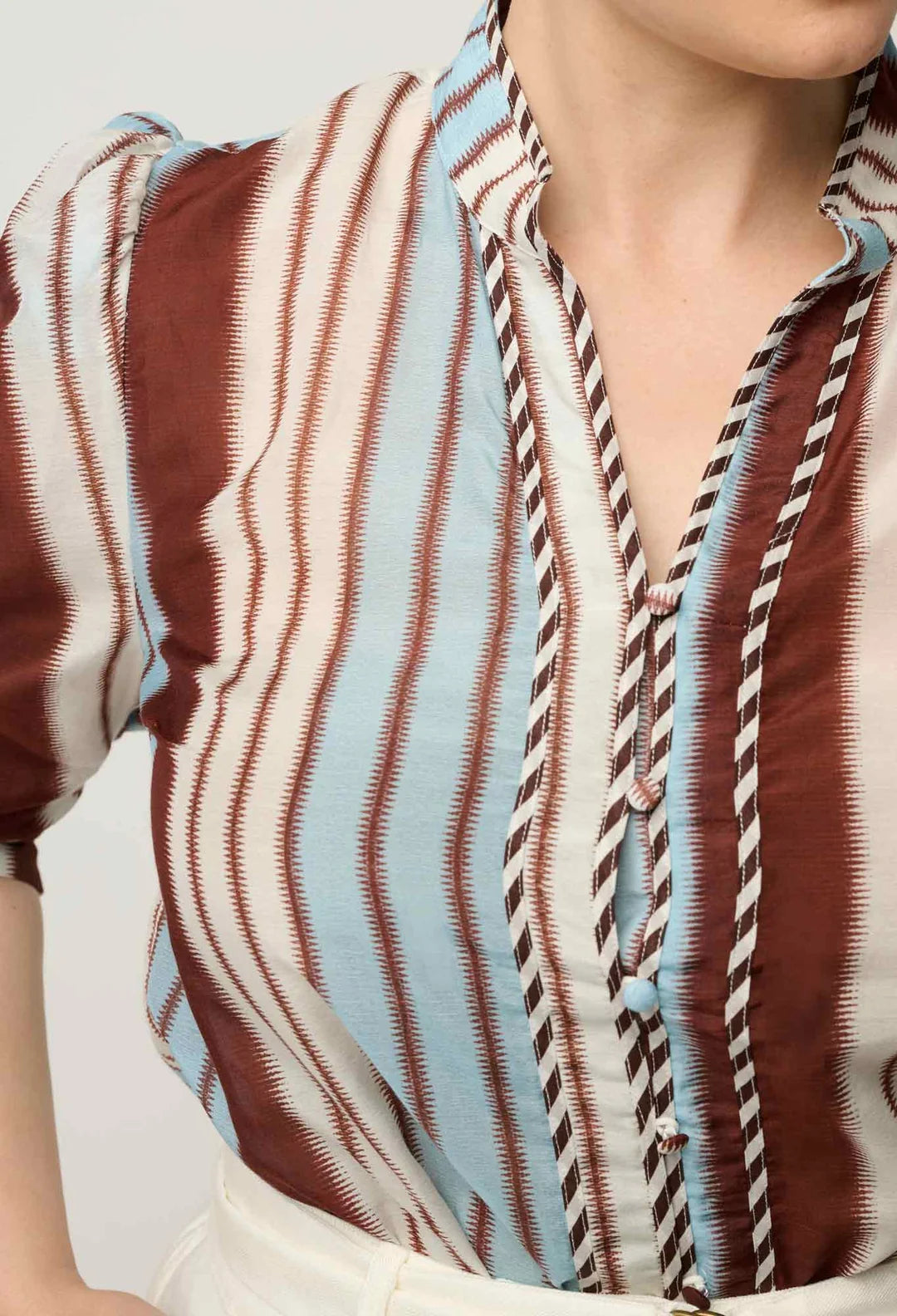 Calantha Cotton Silk Top