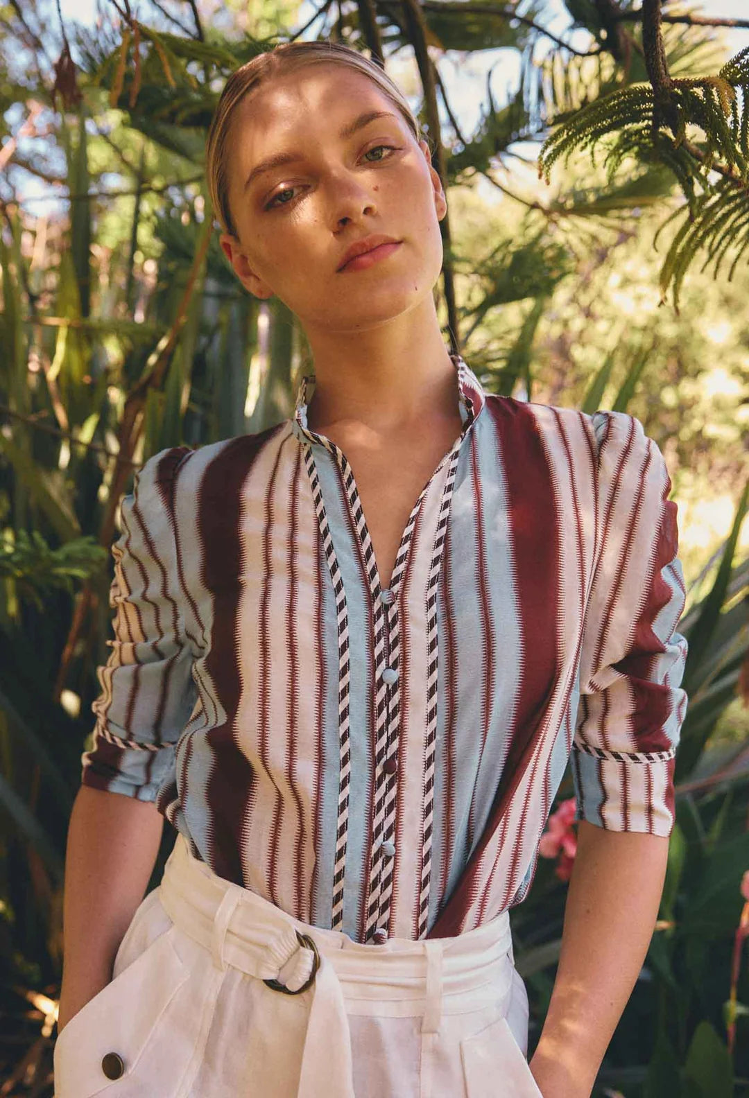 Calantha Cotton Silk Top