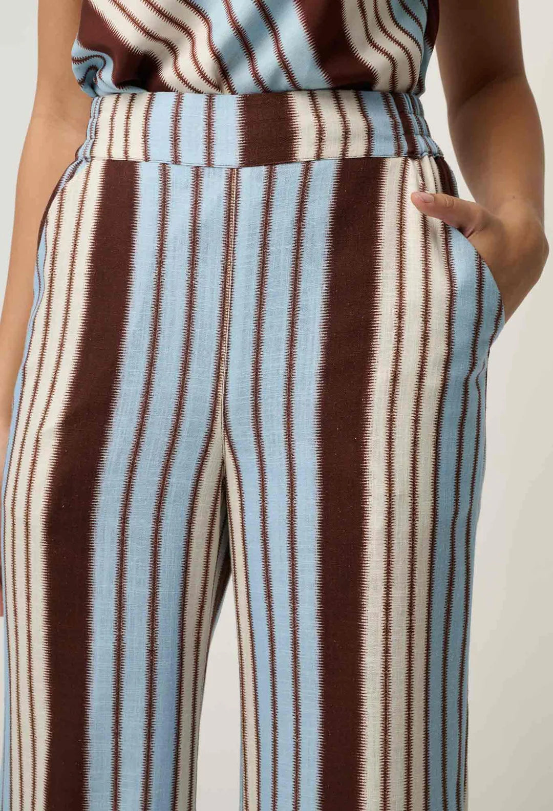 Willow Linen Stripe Pant