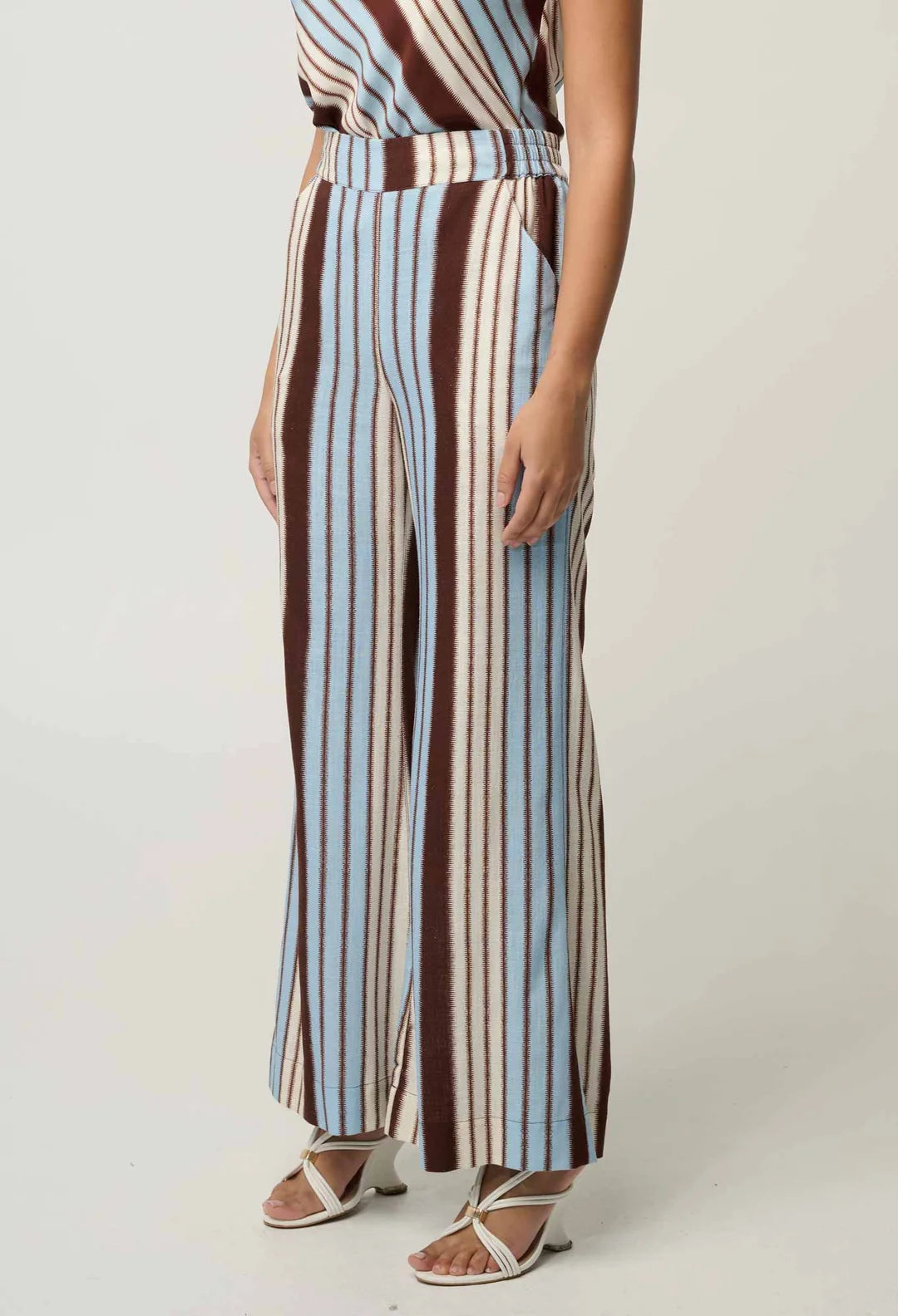 Willow Linen Stripe Pant