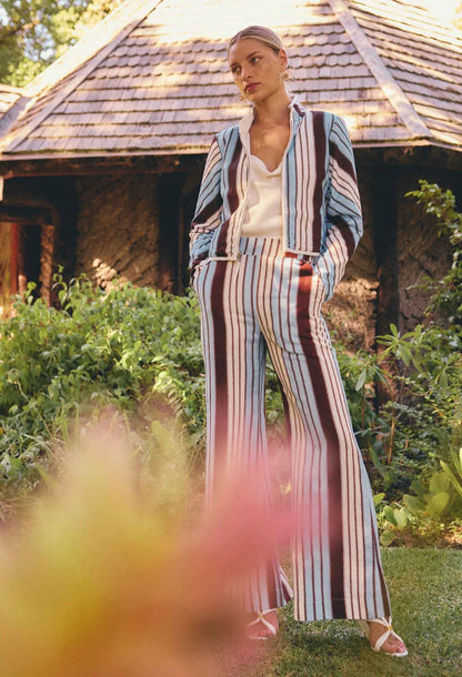 Willow Linen Stripe Pant